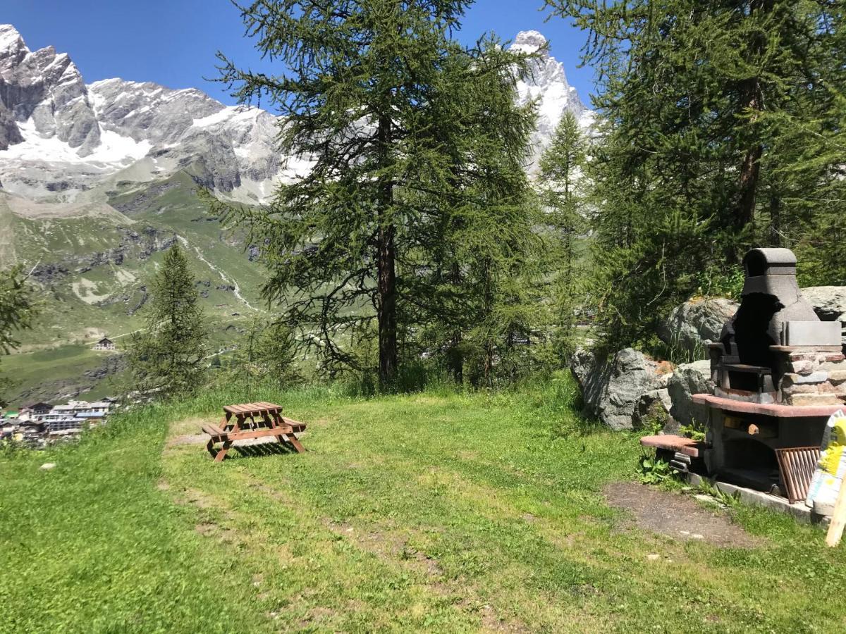 Cozy Studio Apartment Breuil-Cervinia Bagian luar foto